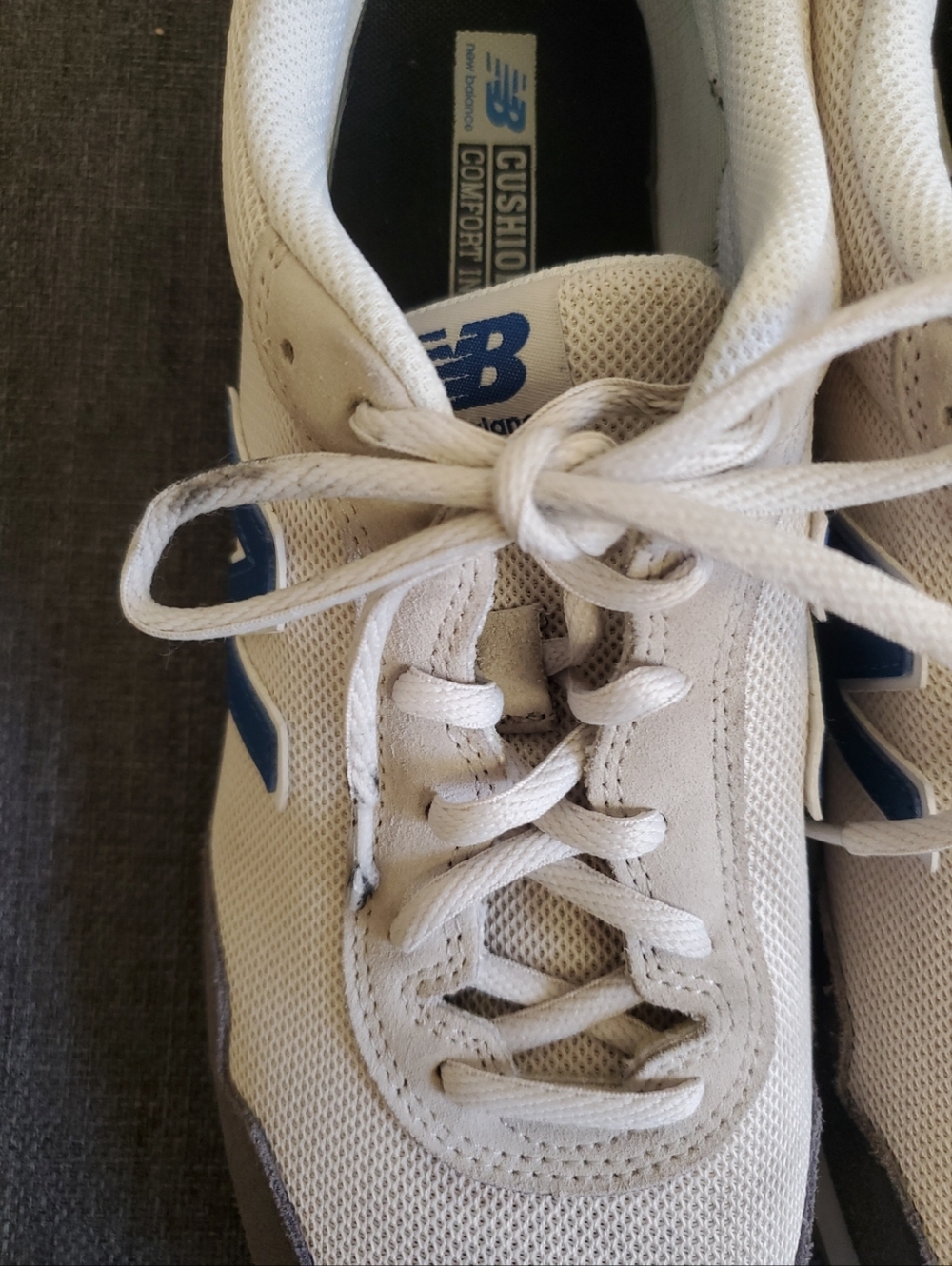 New Balance 515 Men’s Beige and Blue Lifestyle Sneakers Size 11 - Picture 6 of 11